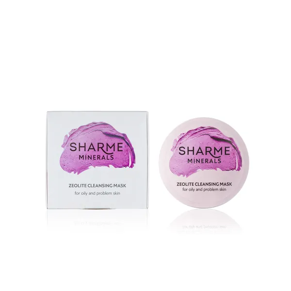 Цеолитовая очищающая маска Sharme Minerals для жирной и проблемной кожи