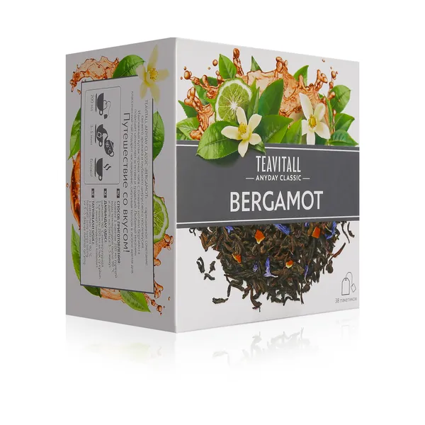 Чай черный TEAVITALL ANYDAY CLASSIC «бергамот»