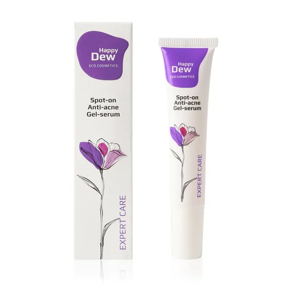 Гель-сыворотка анти-акне точечного нанесения Happy Dew Expert Care