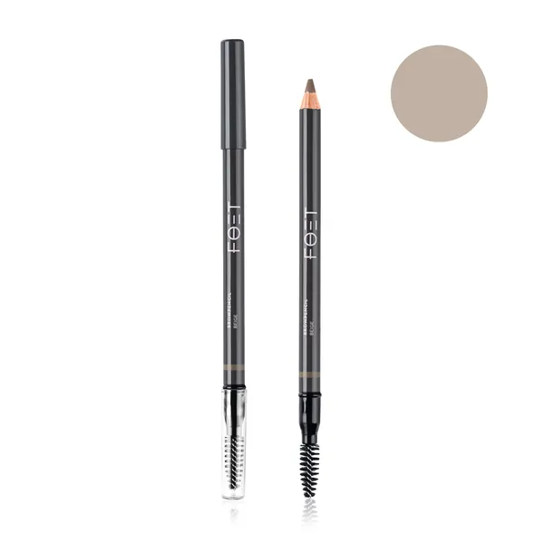 Карандаш для бровей Foet Brow Pencil «бежевый», 1