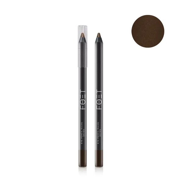 Карандаш-кайал для глаз Foet Eye Pencil Kajal «коричневый», 1