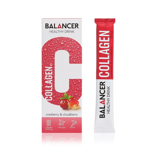 Напиток Balancer Collagen со вкусом «клюква - морошка»