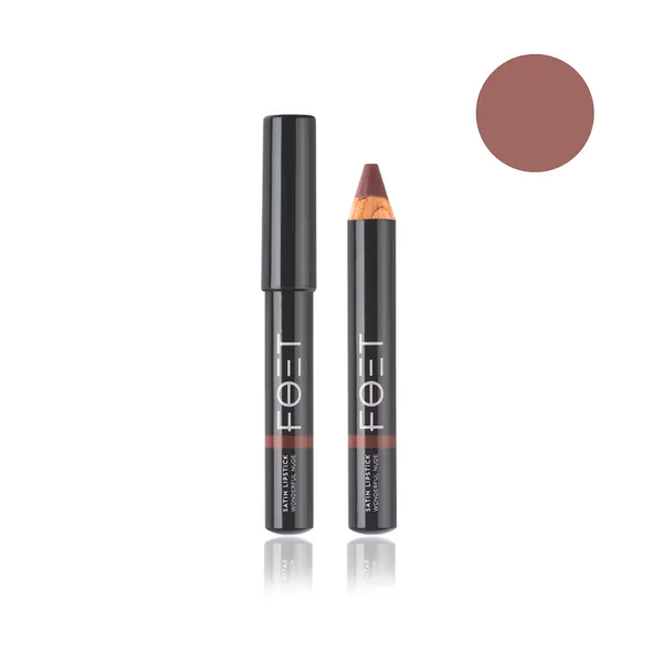 Сатиновая помада Foet Satin Lipstick «прекрасный нюд», 2