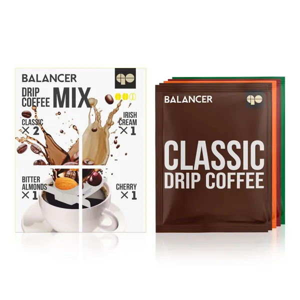 Свежеобжаренный натуральный молотый кофе BALANCER «микс вкусов»