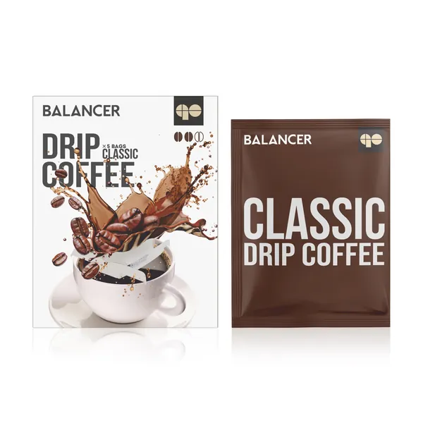 Свежеобжаренный натуральный молотый кофе BALANCER с классическим вкусом