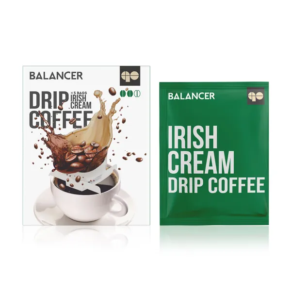 Свежеобжаренный натуральный молотый кофе BALANCER со вкусом ирландского крема